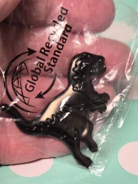Coach Brand New Pewter Rexy Embellishment / Souvenir Pin CEE06 𝐒𝐨𝐥𝐝 𝐎𝐮𝐭!